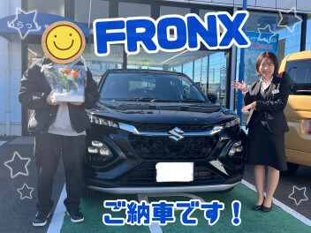 フロンクスご納車しました☆彡